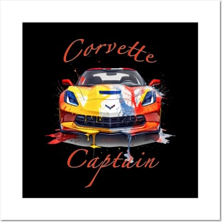 Corvette Captain Posters and Art